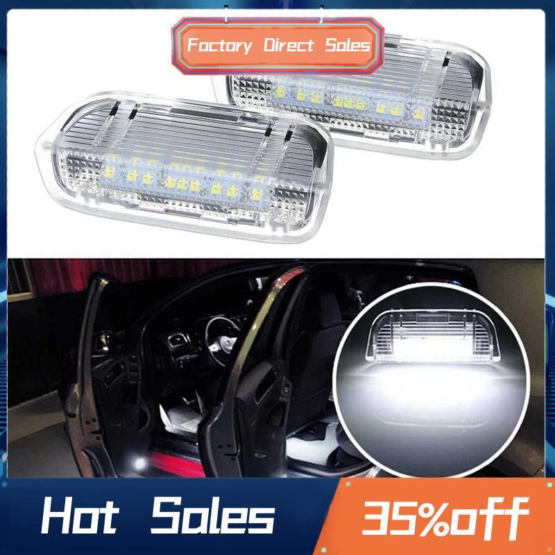 2 Chiếc Cảnh Báo Cửa Chào Mừng Lịch Sự Đèn LED Đèn Trang Trí Cho Golf 5 6 7 Mk5 Mk6 Mk7