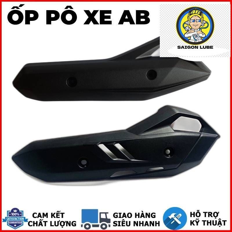 Ốp pô xe AB, che pô xe Air Blade 125/150/160 các đời loại tốt