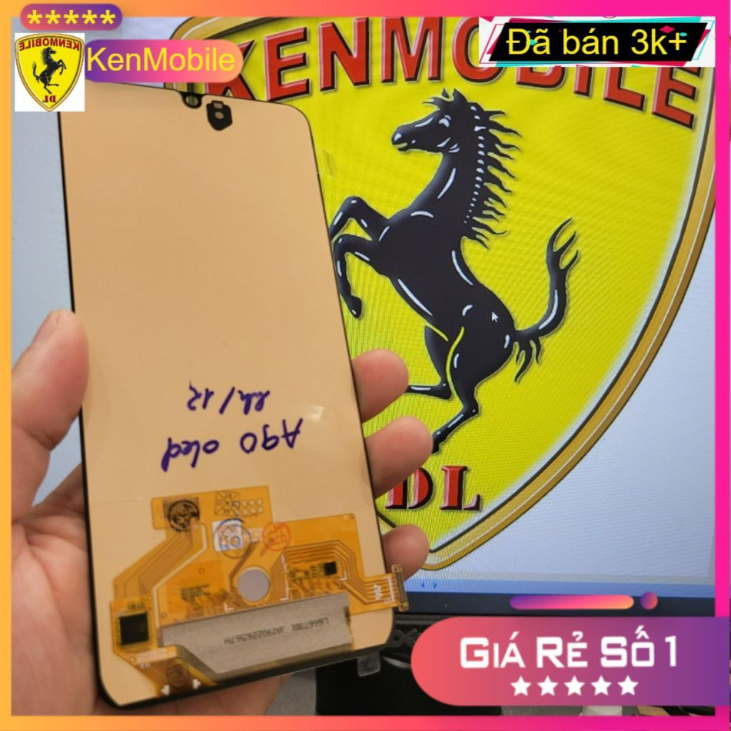 >< Màn Hình Điện Thoại SS A90 / A90 5G, Loại OLED (tặng keo dán và cường lực)
