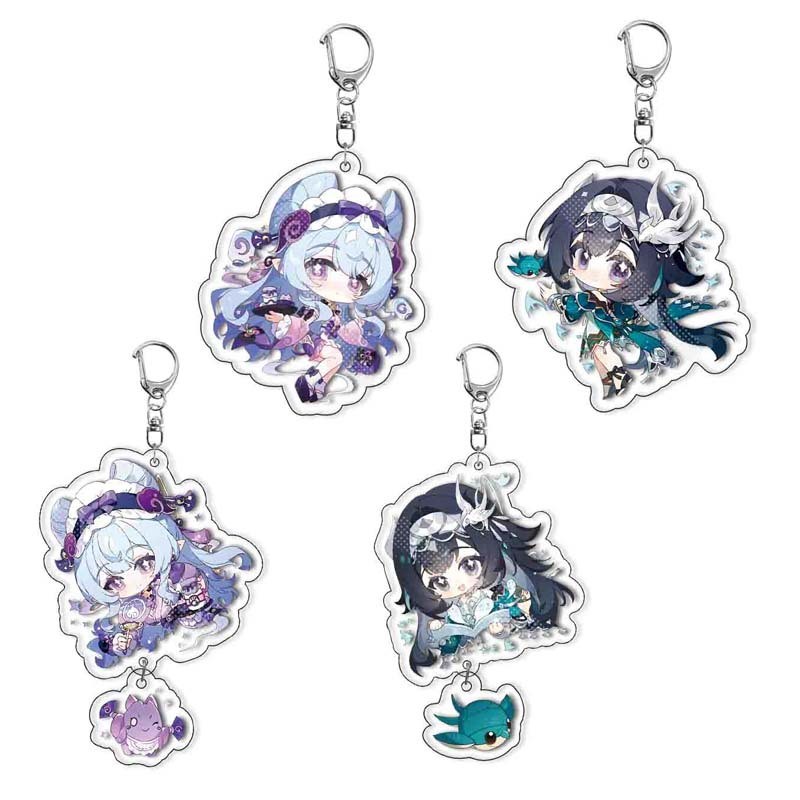 Game Genshin Acrylic KeyChain Yumemizuki Mizuki ift