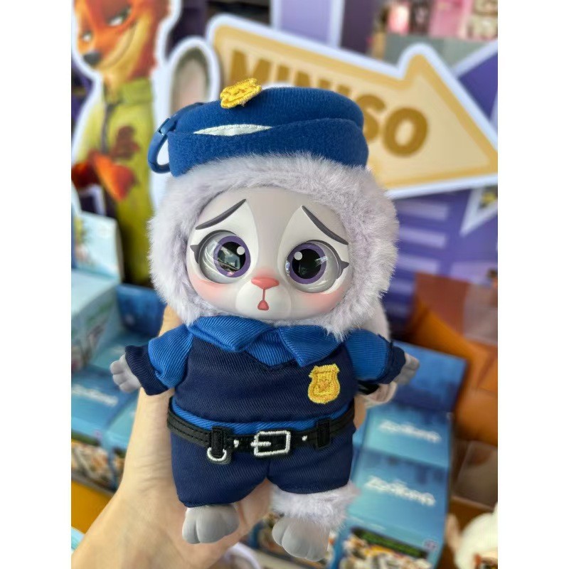 MINISO MINISO Sản phẩm cao cấp Crazy Zoo Series Vinyl Búp bê sang trọng Hộp bí ẩn Đồ chơi Đồ trang t