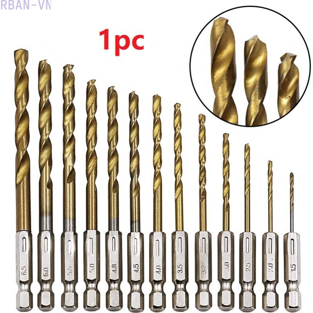 Hex Shank Drill Bit 2.0mm/0.08' Wood 13 Different High Speed Steel Iron Plastic