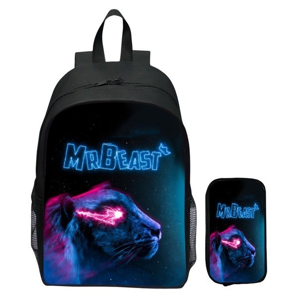 men's school bags women's school bags backpacks for preschool children Bộ túi đi học trẻ em 3D 53cm 