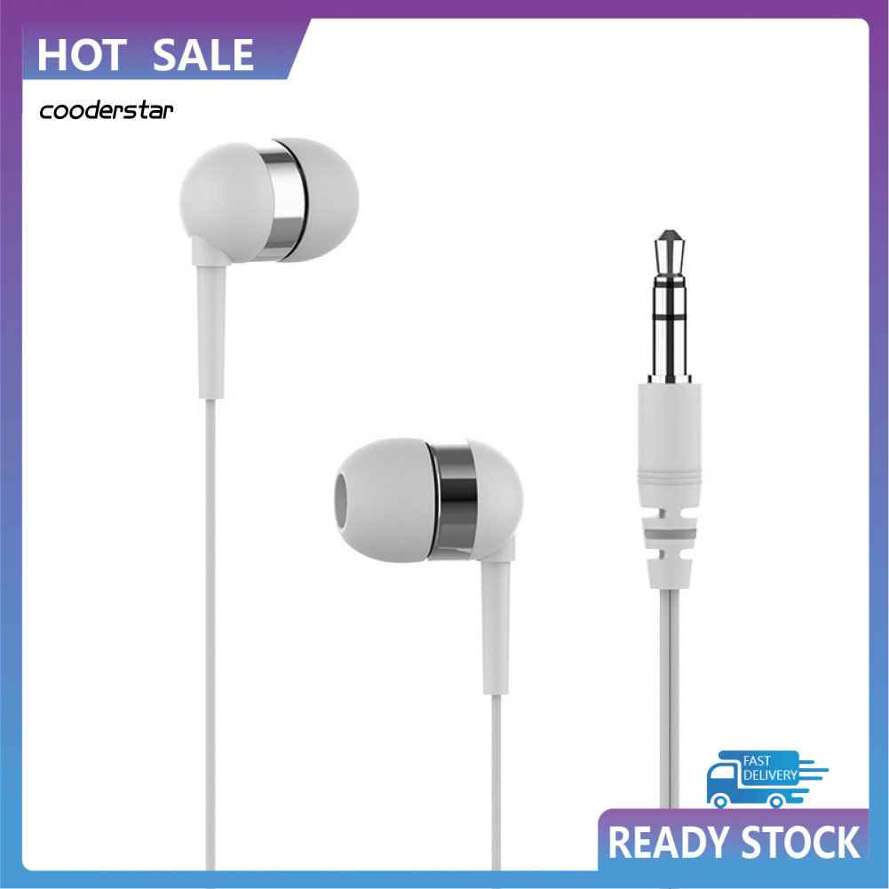 COOD Universal 35mm Plug In-Ear Khử tiếng ồn Tai nghe có dây HiFi Tai nghe thể thao
