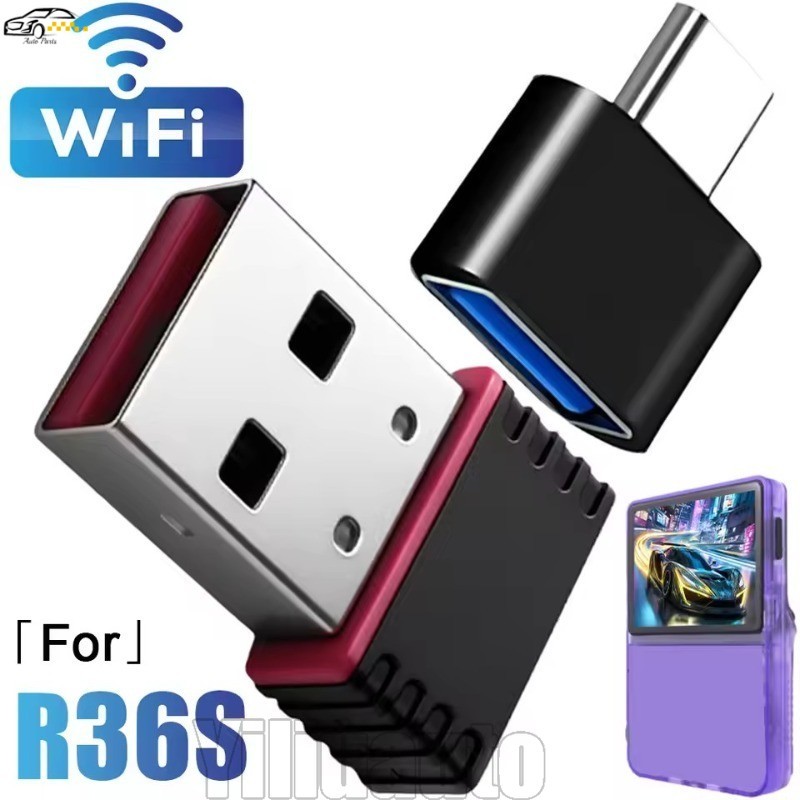 2-1Bộ Dành Cho Bộ Chuyển Đổi WiFi USB R36S - RTL8188 Thẻ Mạng Nhỏ Không Dây USB Type-C OTG - Dành Ch