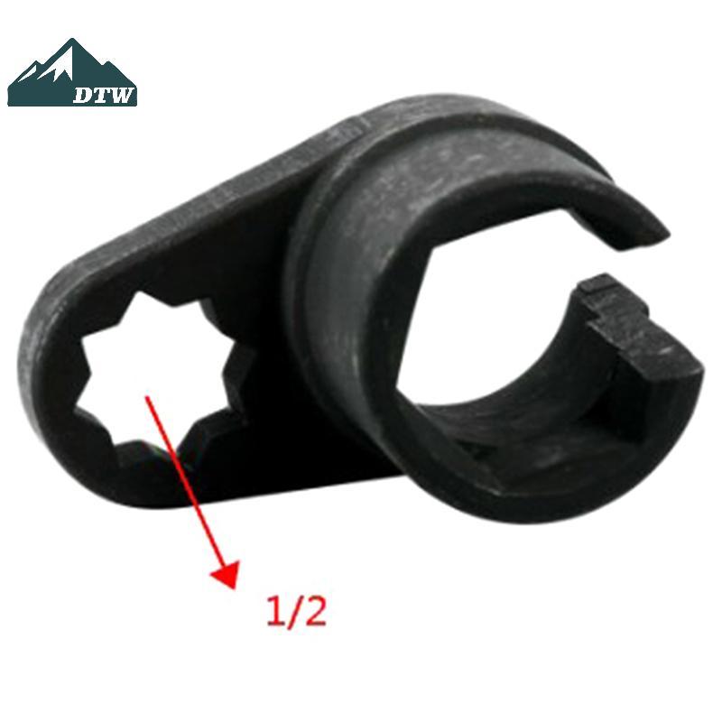 DTW 3 / 8 "22MM Lambda Offset Cảm Biến Oxy Cờ Lê o2 Bộ Dụng Cụ Adapter Cờ Lê Động Cơ Thể Thao