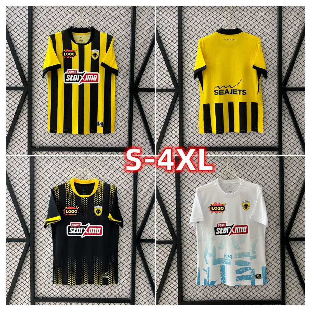 25-26 Athens LEK Áo bóng đá nam sân khách chất lượng cao