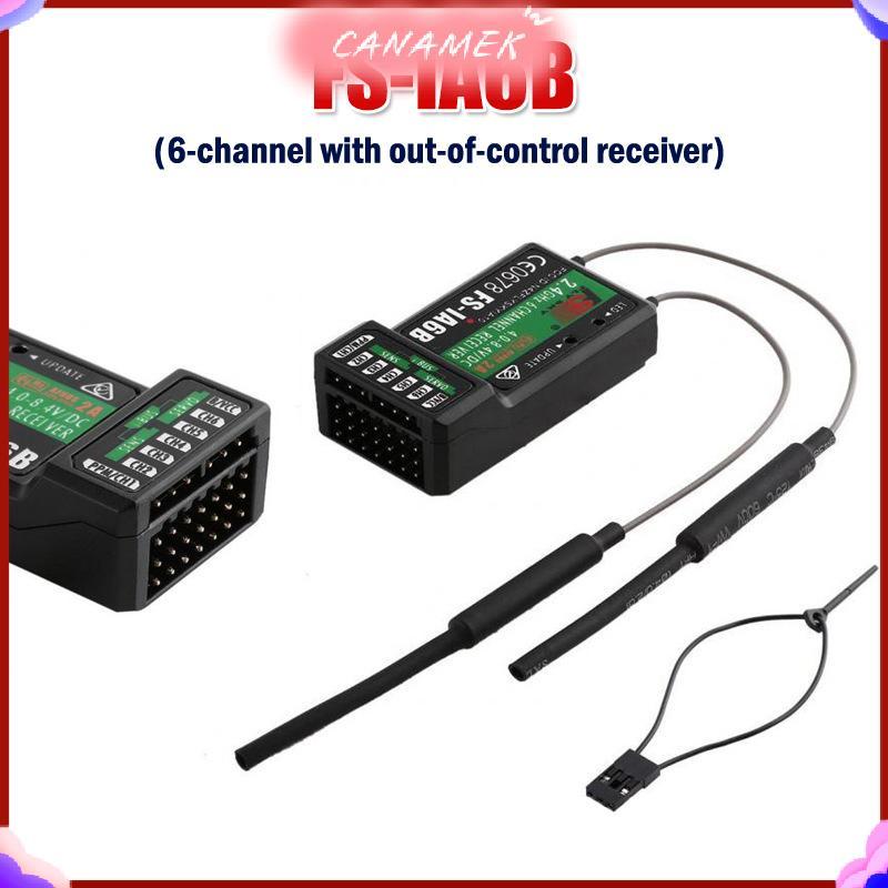 CANAMEK Flysky FS-iA6B Đầu thu PPM với giao diện IBus Mô hình máy bay Bộ thu điều khiển từ xa cho má