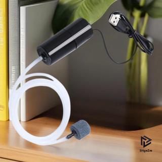 [SHgeZm] Máy tạo oxy im lặng Máy bơm oxy nhỏ di động Mini USB Sạc bể cá Máy bơm oxy Đồ dùng nuôi cá [MỚI]