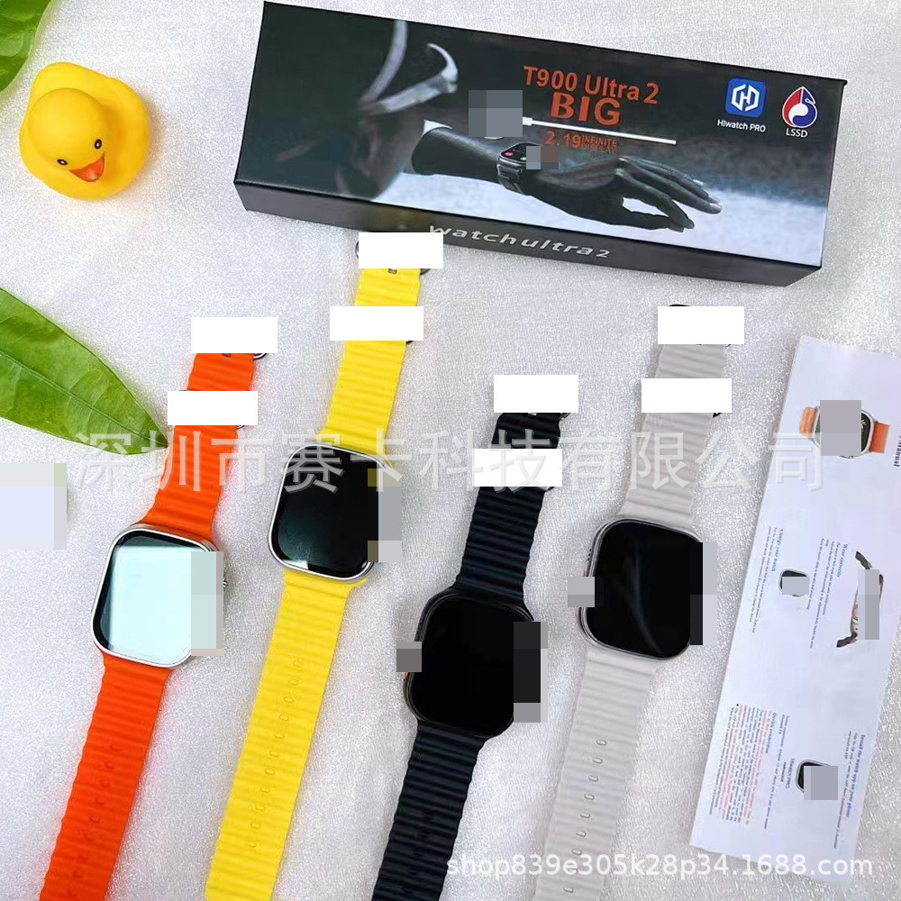 Đồng hồ thông minh T900 ultra 2 Cử chỉ trả lời Điện thoại Bluetooth thế hệ thứ 9 Âm nhạc Đảo thông m