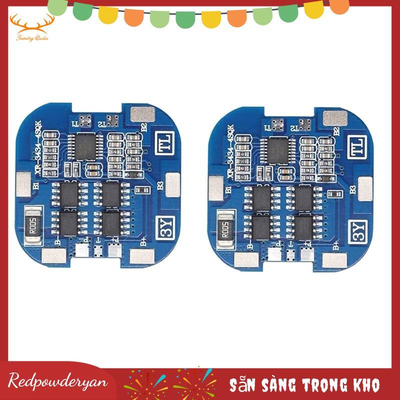 [Hàng có sẵn] 2 Bảng bảo vệ pin Lithium 4S 10A 14.8V 18650