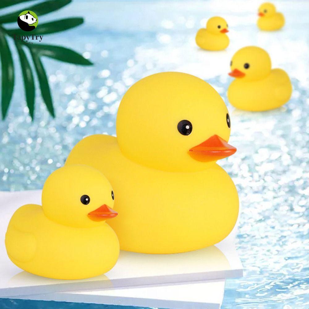 Vịt ALISON với đồ chơi tắm âm thanh bóp, có âm thanh bóp Đồ chơi tắm cho bé Vịt vàng mềm, Đồ chơi tắ