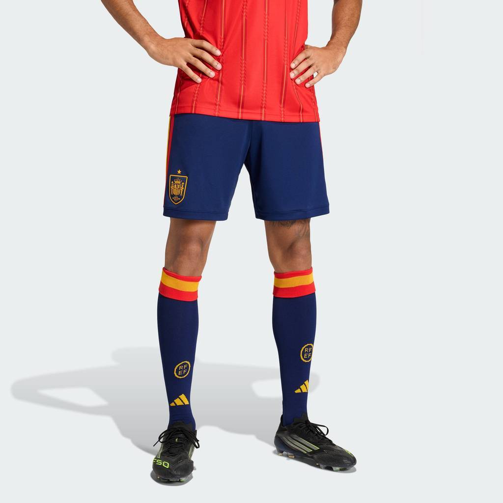 adidas Football Spain 26 Home Shorts Men Blue JN4396
