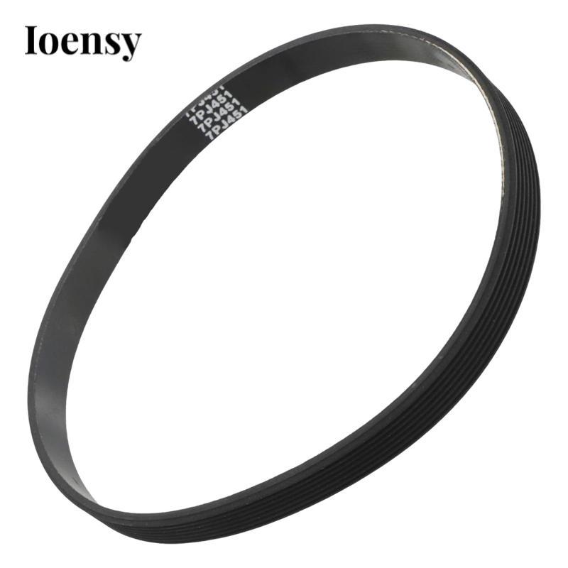 Thay thế đai cắt cỏ hiệu quả Ioensy 16mm rộng 7PJ451 7 sườn Poly V Đai truyền động cao su bền cho 32