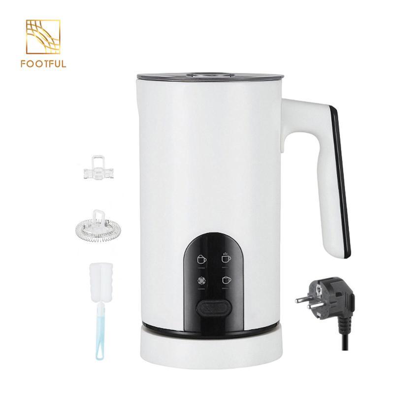 Máy trộn đồ uống tạo bọt sữa Máy tạo bọt ấm và lạnh cho tiếng ồn thấp Có thể điều chỉnh 4 chế độ Dung tích lớn Dễ dàng làm sạch