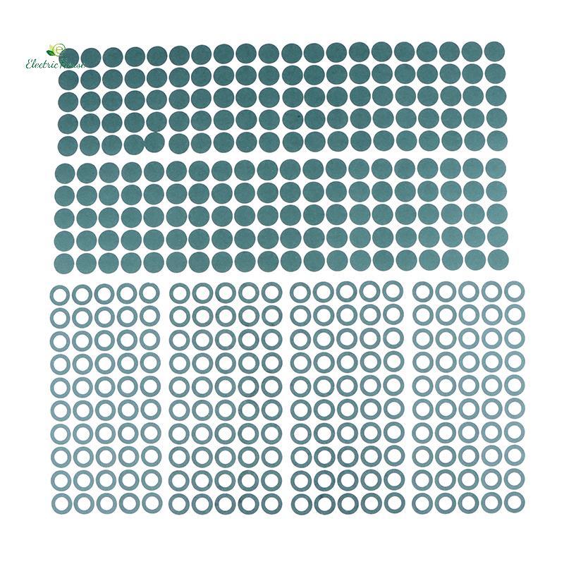 [Nhà Điện] 200 Chiếc Tự Dính 18650 21700 26650 32650 Miếng Đệm Cách Nhiệt Pin Li-ion Cách Nhiệt Cách