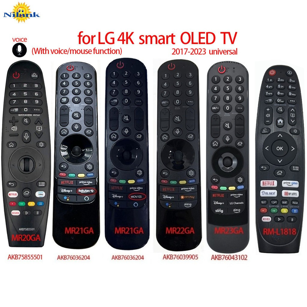 giọng nói / chuột Magic remote điều khiển LG Smart HD 4K TIVI Hàng hãng MR20GA MR21GA MR22GA MR23GA 