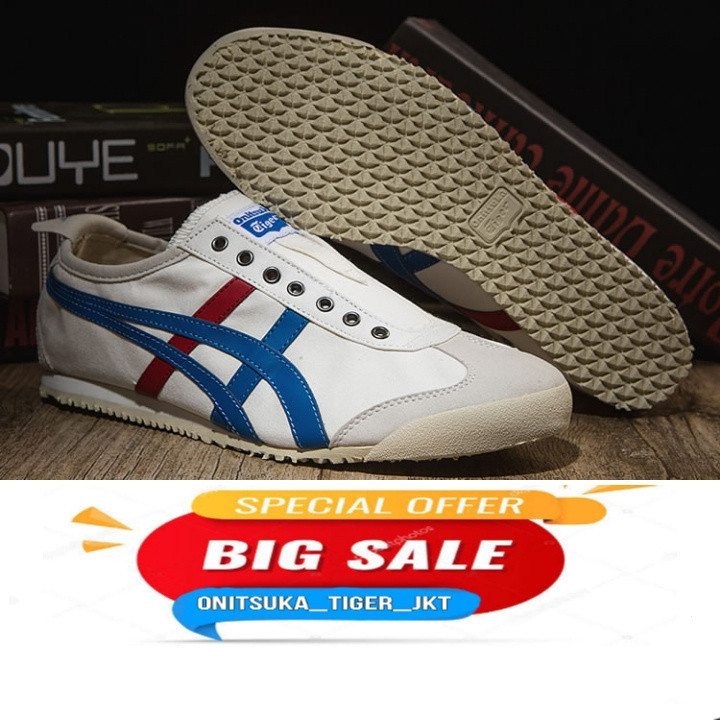 Onitsuka slip on france Shoes / Giày thể thao nguyên bản Giày nam nữ QNBS 38NS