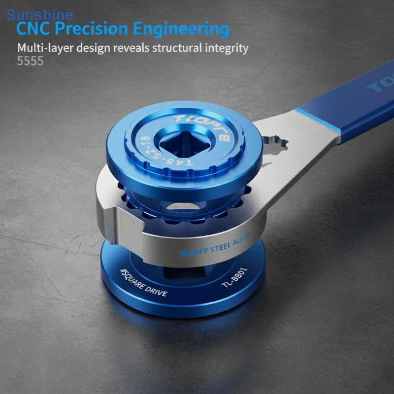 Sun Bike Bottom Bracket Tool T45/T47 - Hợp kim nhôm, công cụ sửa chữa và bảo trì BB cup