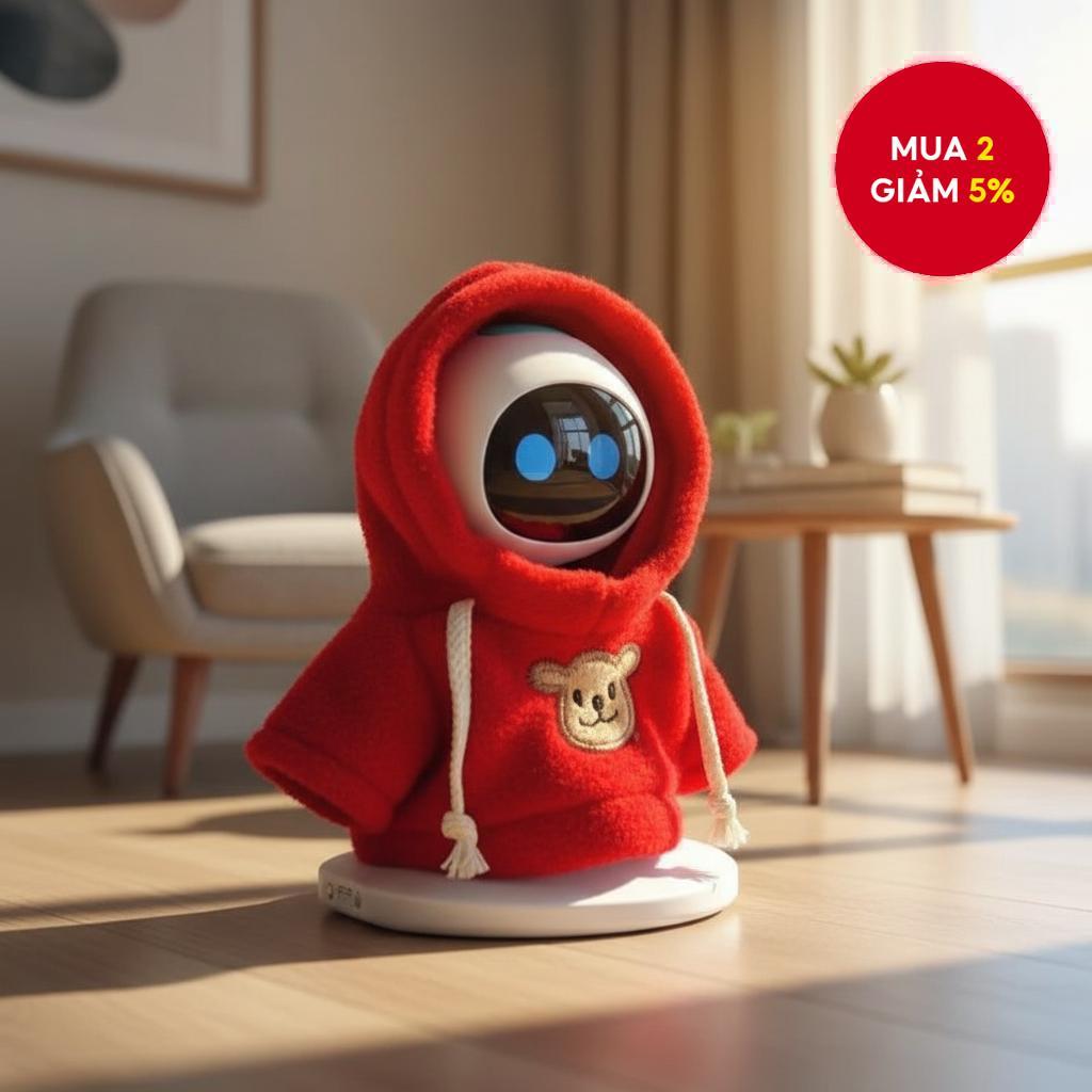 Eilik Smart Robot AI Tamagotchi Bộ thời trang: Combo áo len, mũ và khăn quàng lễ hội