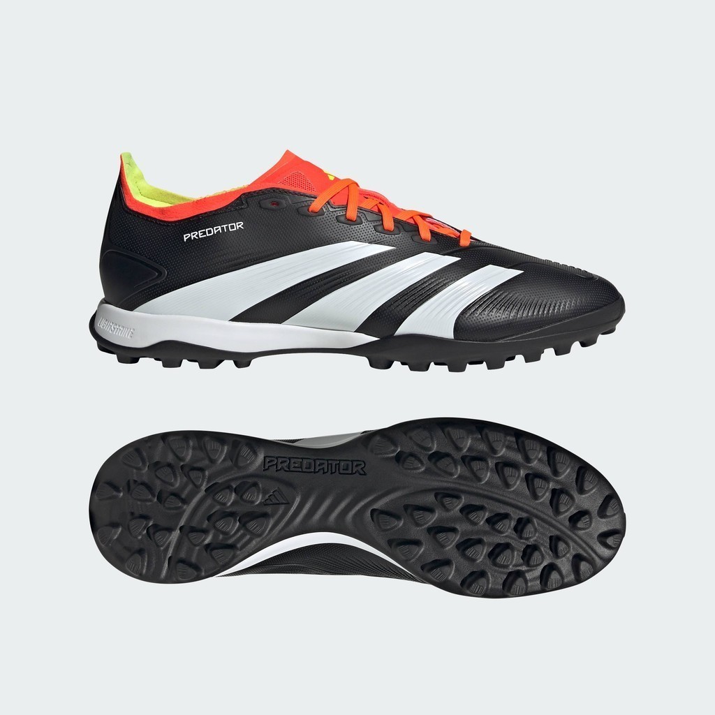 adidas Bóng đá Giày Đá Bóng Turf Predator 24 League Low Unisex Đen IG7723