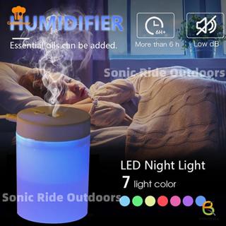 [Kitten-t] Máy tạo độ ẩm siêu âm 200ML Máy lọc không khí USB Mini Đèn LED cầm tay Văn phòng Nhà mới