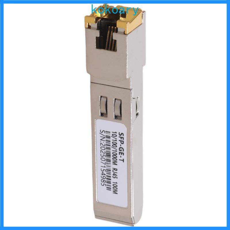 KOK SFP Module RJ45 Switcher 1000BASE 10 100 1000M SFP sang RJ45 Đồng Ethernet