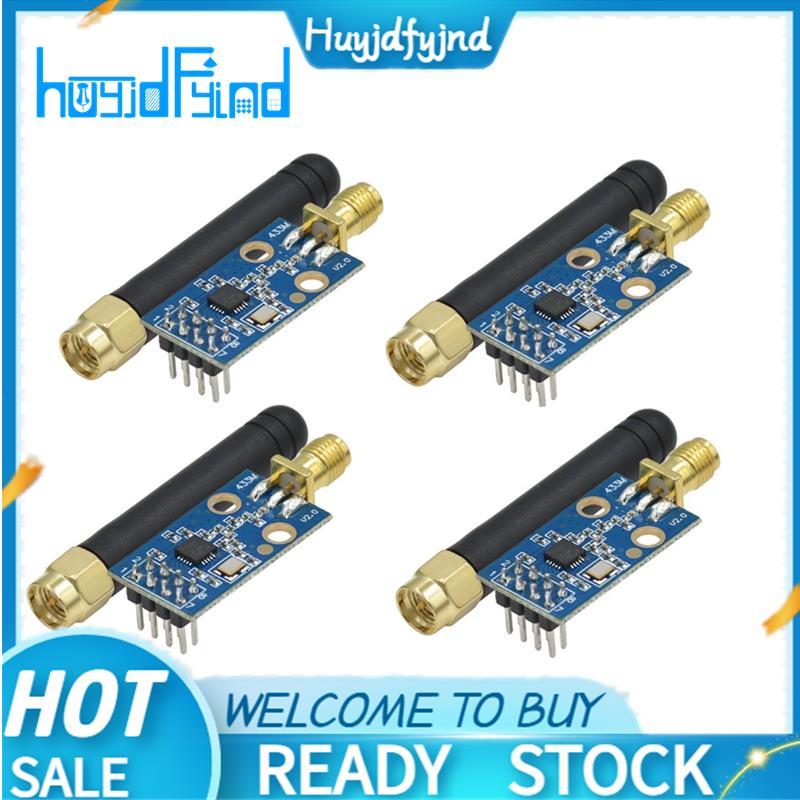 4 Mô-đun thu phát tần số vô tuyến CC1101 với mô-đun thu phát không dây giao diện SMA để tăng cường t