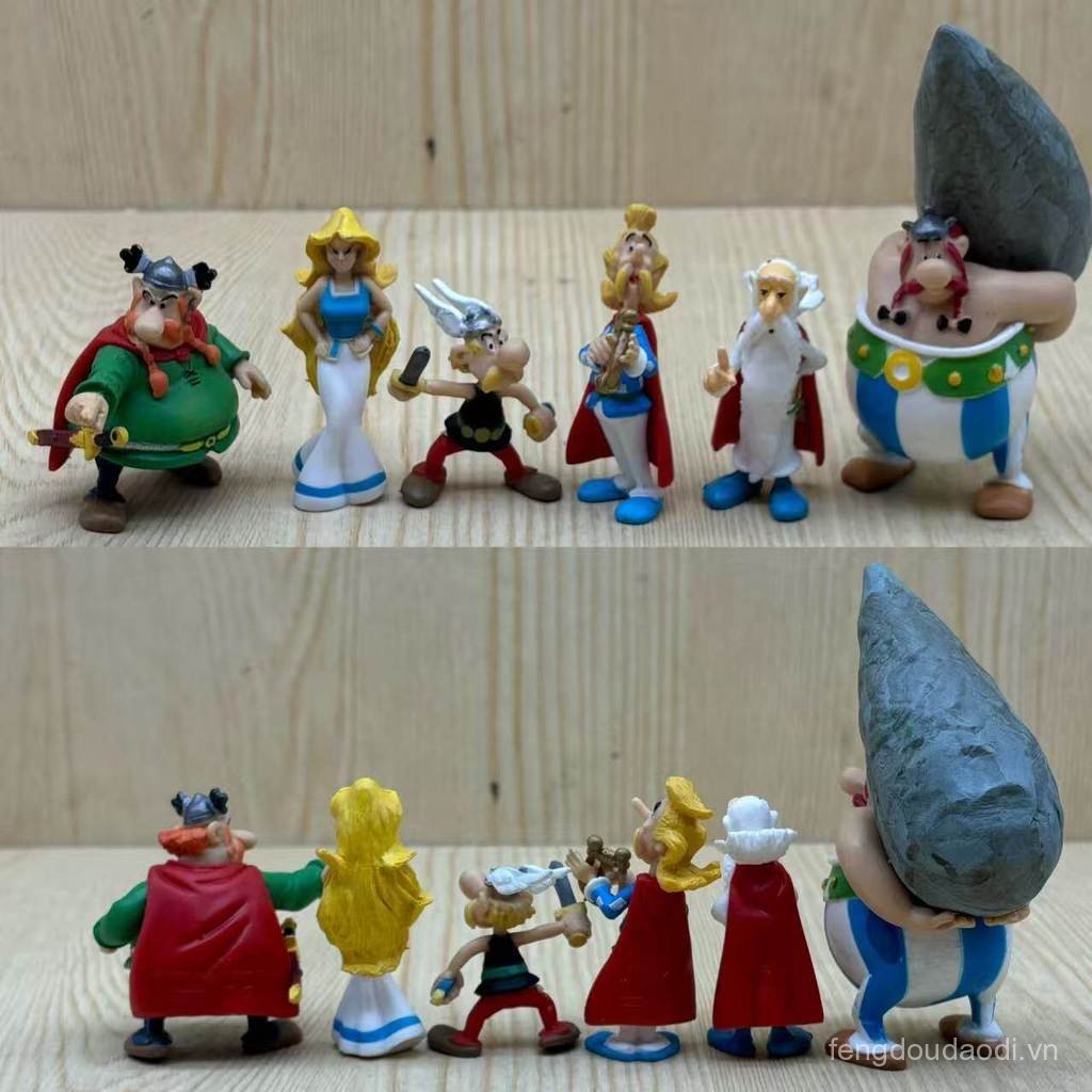 Bán chạy 2025 Hàng số lượng lớn Gaul Heroes Adventures Ou Fatty Priest Búp bê Đồ trang trí Mô hình M