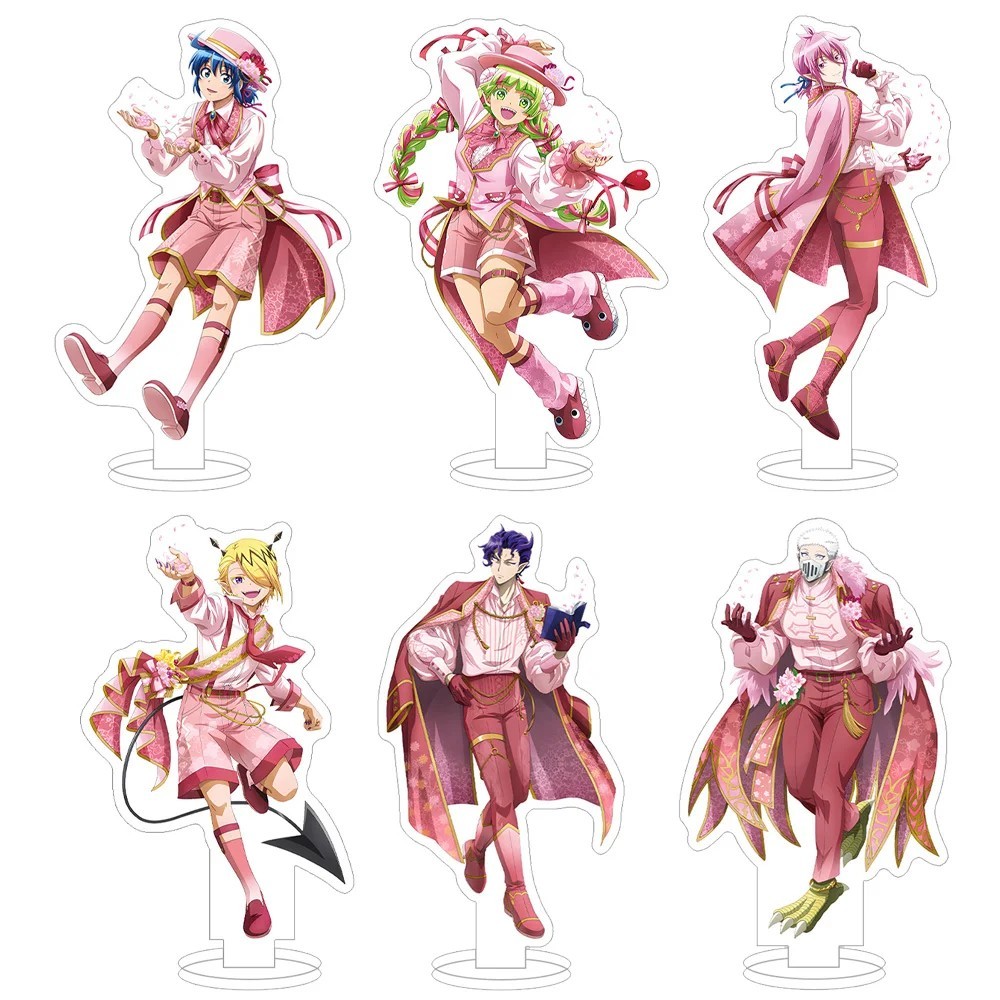Standee Anime Mairimashita Iruma-kun Vào Học Viện Ma Vương Iruma Mô Hình Mica Iruma Clara Ameri Azaz