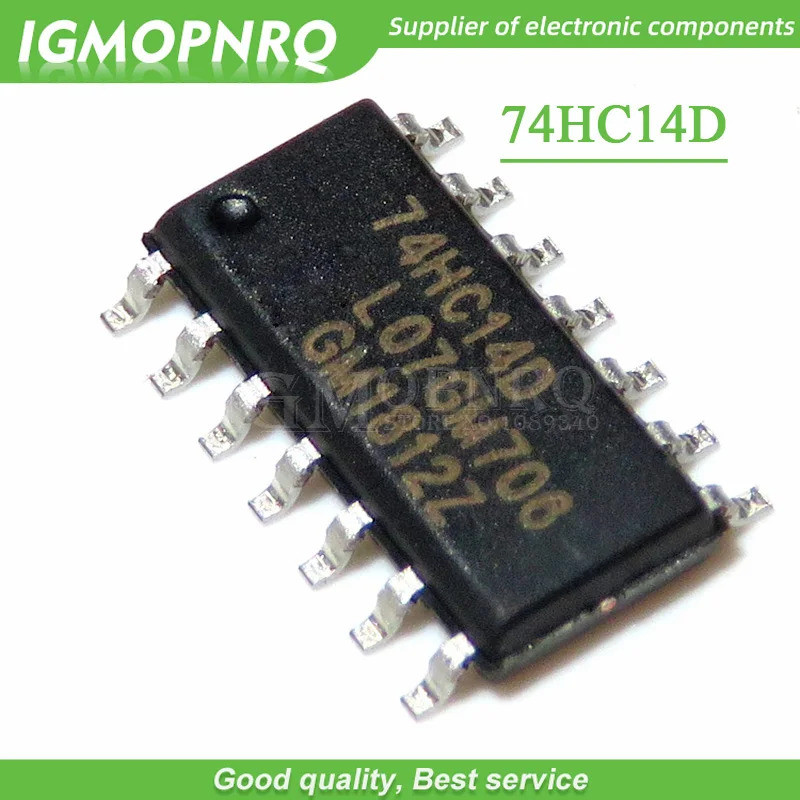 20 CHIẾC 74HC14D 74HC14 SN74HC14D SOP14 Sáu Schmitt Kích Hoạt Biến Tần Mới Chính Hãng