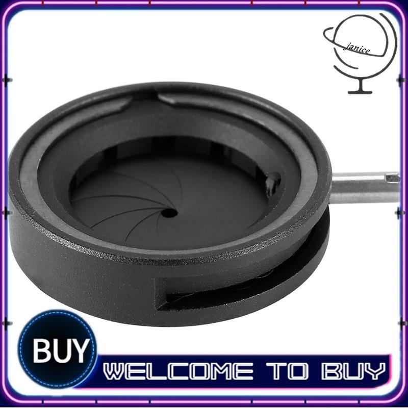 Khẩu độ thủ công Có thể điều chỉnh cơ Iris màng Iris Iris cho kính hiển vi máy ảnh kỹ thuật số Ống k