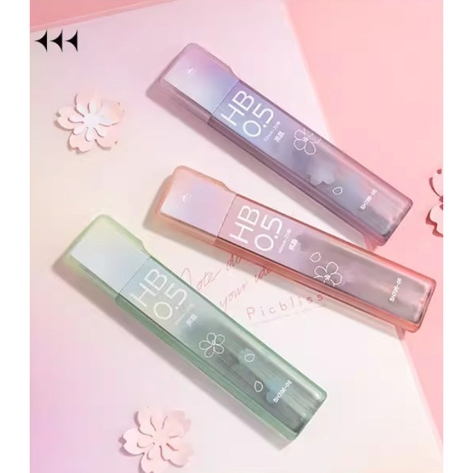 Hộp 20 Ngòi/Ruột Bút Chì DELI SAKURA HB Ngòi 0.5mm