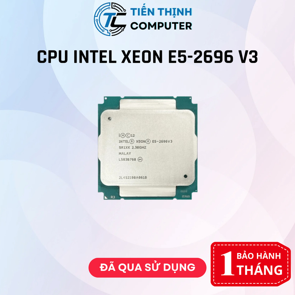 CPU Intel Xeon E5 V2 / V3 – 2670V2, 2695V2, 2676V3, 2696V3, 2699V3 – Server X79 X99