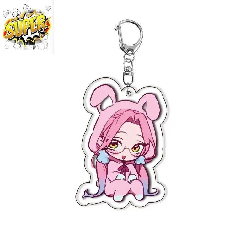 Anime Alien Stage Keychain Lovely Baby Bag Pendant Mizi Till Ivan Hyuna Luka Sua Acrylic Keychain