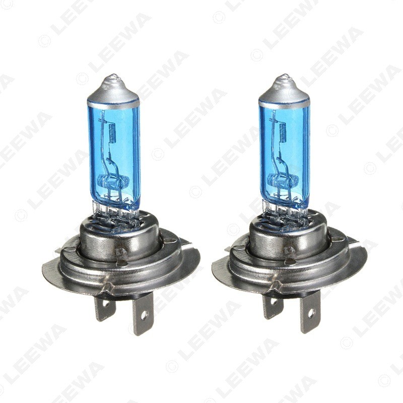 12V H7 Đèn Pha Ô Tô Thạch Anh Đèn Pha Bóng Đèn H7 Bóng Đèn Halogen Siêu Trắng 55W 100W6320