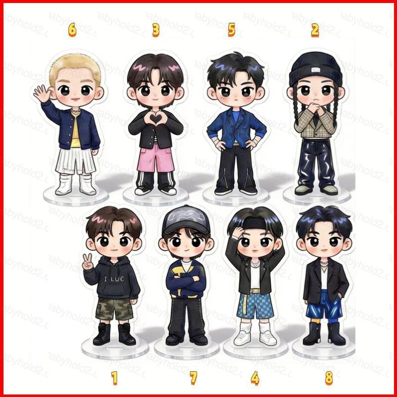 BH2 Stray Kids Felix Tấm Đứng Acrylic Tấm Đứng Ký Ngôi Sao Để Bàn Trang Trí HB2