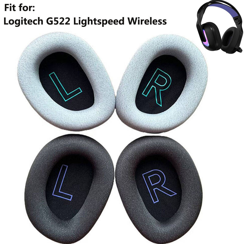 Đệm Tai Cho Tai Nghe Chơi Game Không Dây Logitech G522 Lightspeed, Tai Nghe Thay Thế Bằng Lưới Hơi T