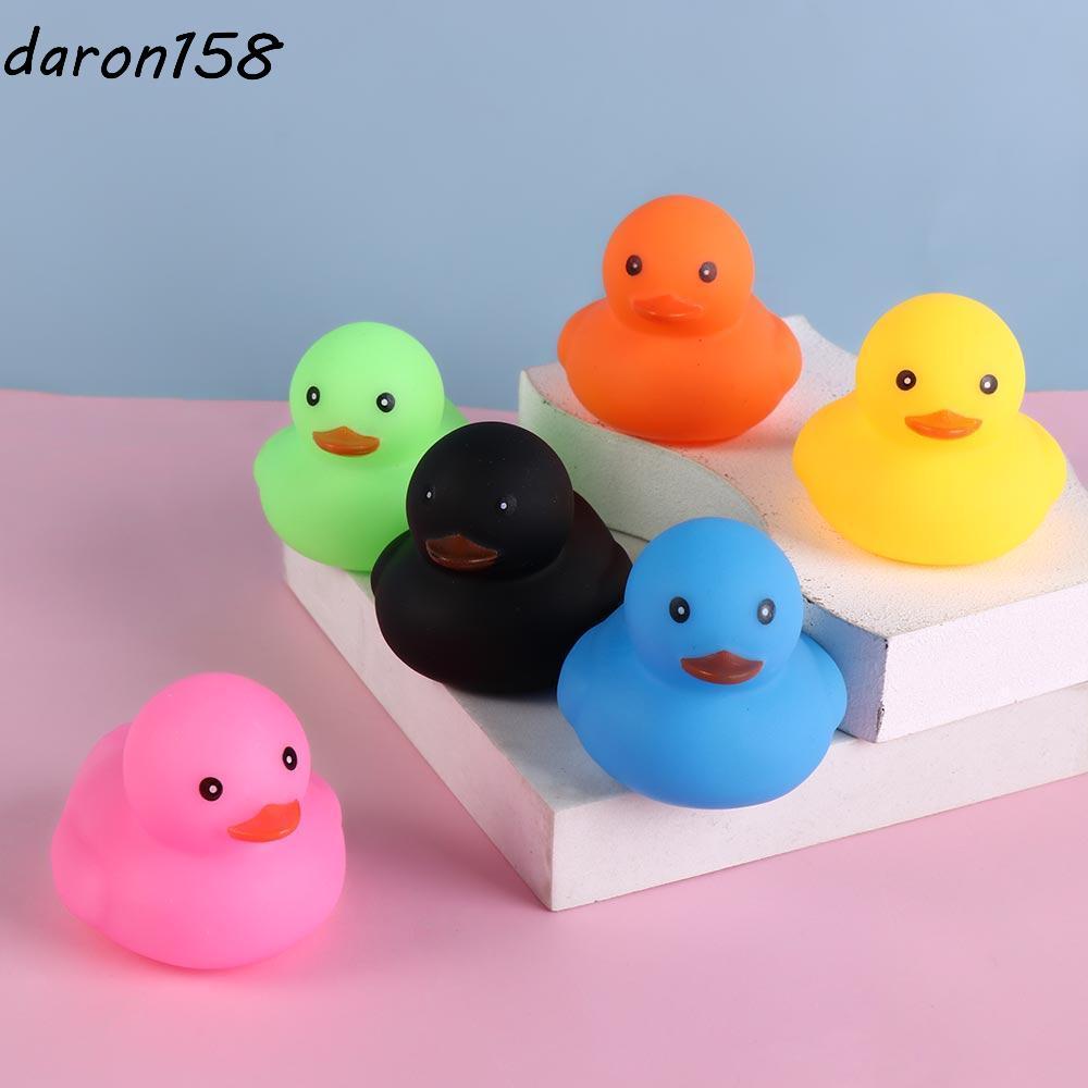 GREX 3 Chiếc Vịt Nổi Bóp Đồ Chơi Âm Thanh, Vịt Vàng Nổi Vịt Vàng Đồ Chơi Tắm Cho Bé, Đồ Chơi Tắm Cho