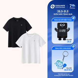 [ĐƠN 349K TẶNG QUÀ] [🔥 HOT RESTOCK] Combo 2 áo thun thể thao nữ Comfort Tee thấm hút, co giãn, độ bền cao - Coolmate