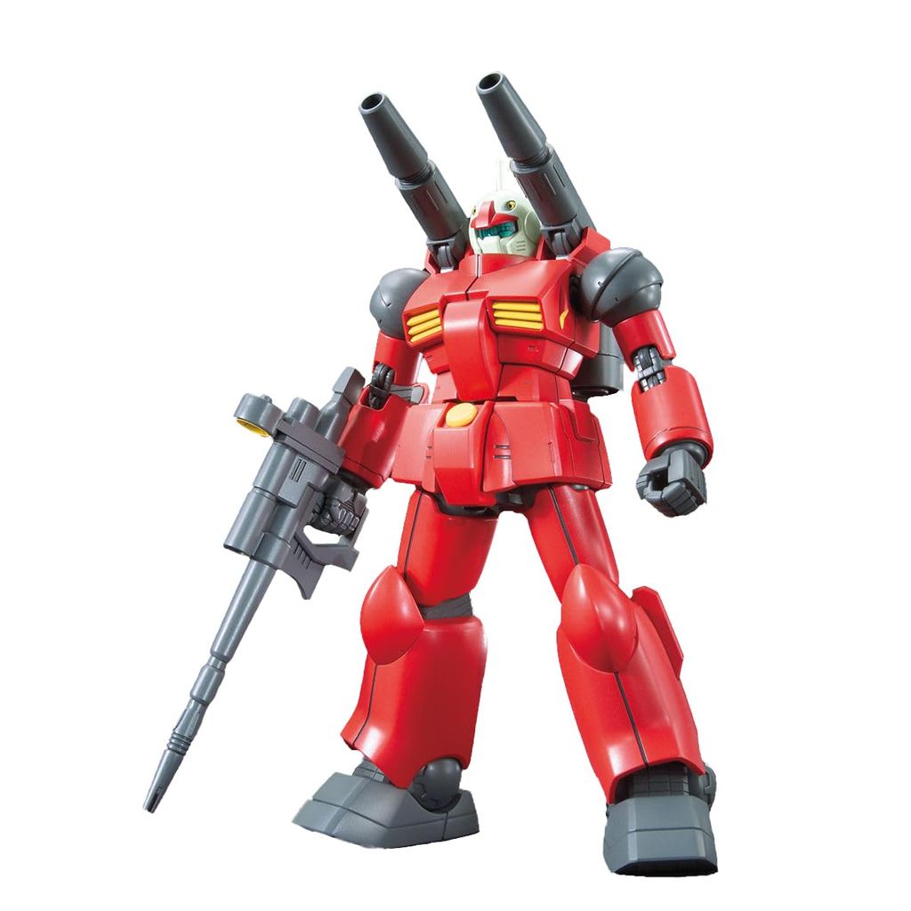 BANDAI SPIRITS HGUC 190 Mobile Suit Gundam RX-77-2 Gun Cannon 1/144 Scale Colored Injection Plastic 