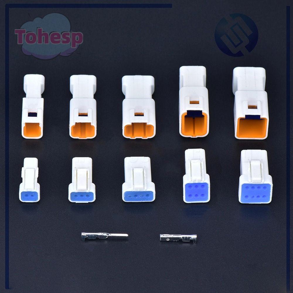 TOHESP JST JWPF Nam Nữ Mông Cắm, JWPF-VSLE-S 03R-JWPF-VSLE-S Đầu Nối Cáp Chống Thấm Nước Điện 2 3 4 