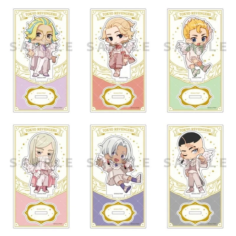 Standee Tokyo Revengers Mô hình Acrylic Chibi Thiên Thần Sanzu Haruchiyo Mikey Izana Kurokawa Trang 