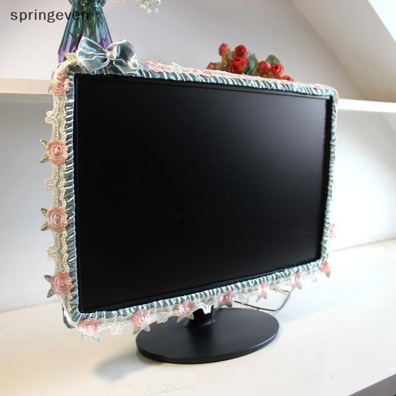 Springeven Cổ Tích Phong Cách 24-38INCH TV Bụi Màn Hình Máy Tính Bảo Vệ Sti Treo Tường Để Bàn Màn Hì