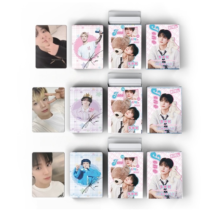 Bộ 50-55 NCT DREAM wish 127 Nation Laser Hologram Lomo Cards RENJUN JAEMIN CHENLE WayV JISUNG Jeno H