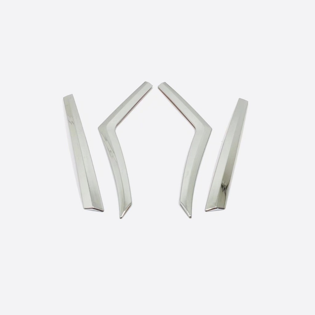 18 Camry Tail Light Lông mày * 4 Phụ kiện ô tô mạ điện Phụ kiện trang trí