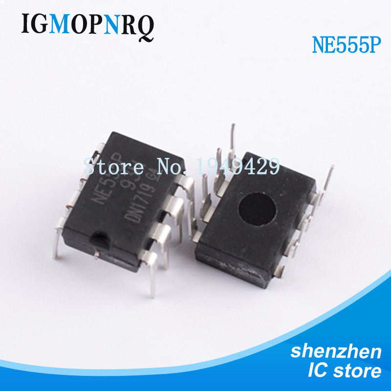 NE555P NE555 NE555N ne555 10 Cái / lô DIP-8 Thời Gian Chip Mới ne555 Bán Buôn