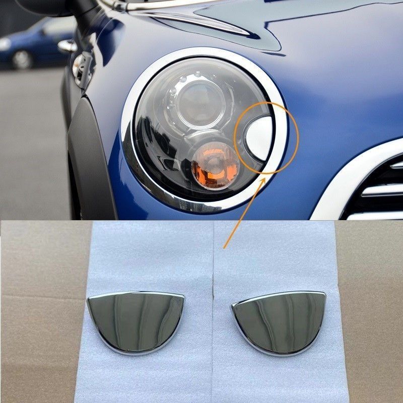 MINI COOPER headlight covers, R55, R56, R60 headlight washer covers