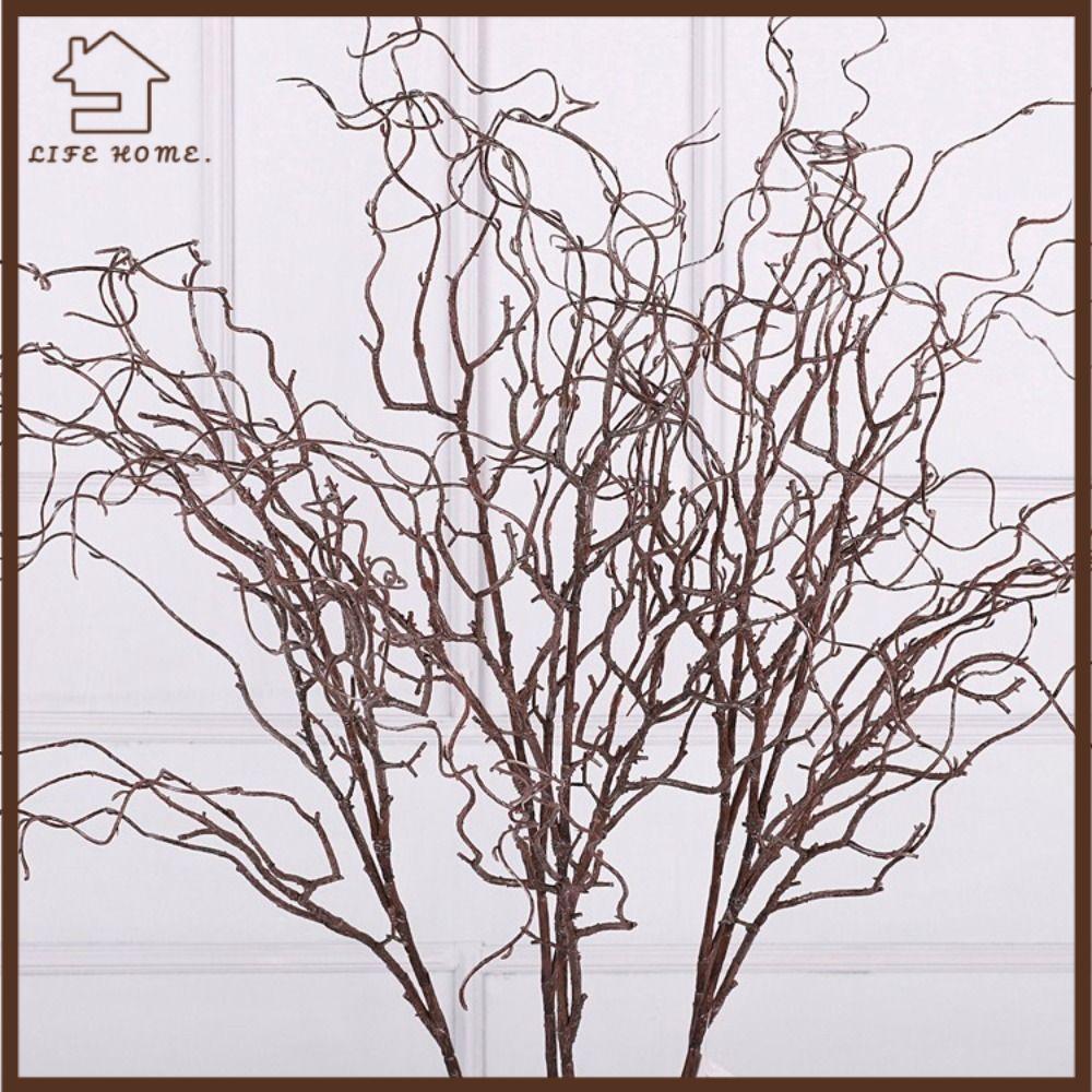 Nhánh liễu nhân tạo YELGIRL, Nhánh cây mô phỏng kết cấu mềm dài 120cm, Mô phỏng nhân tạo Thiết kế th