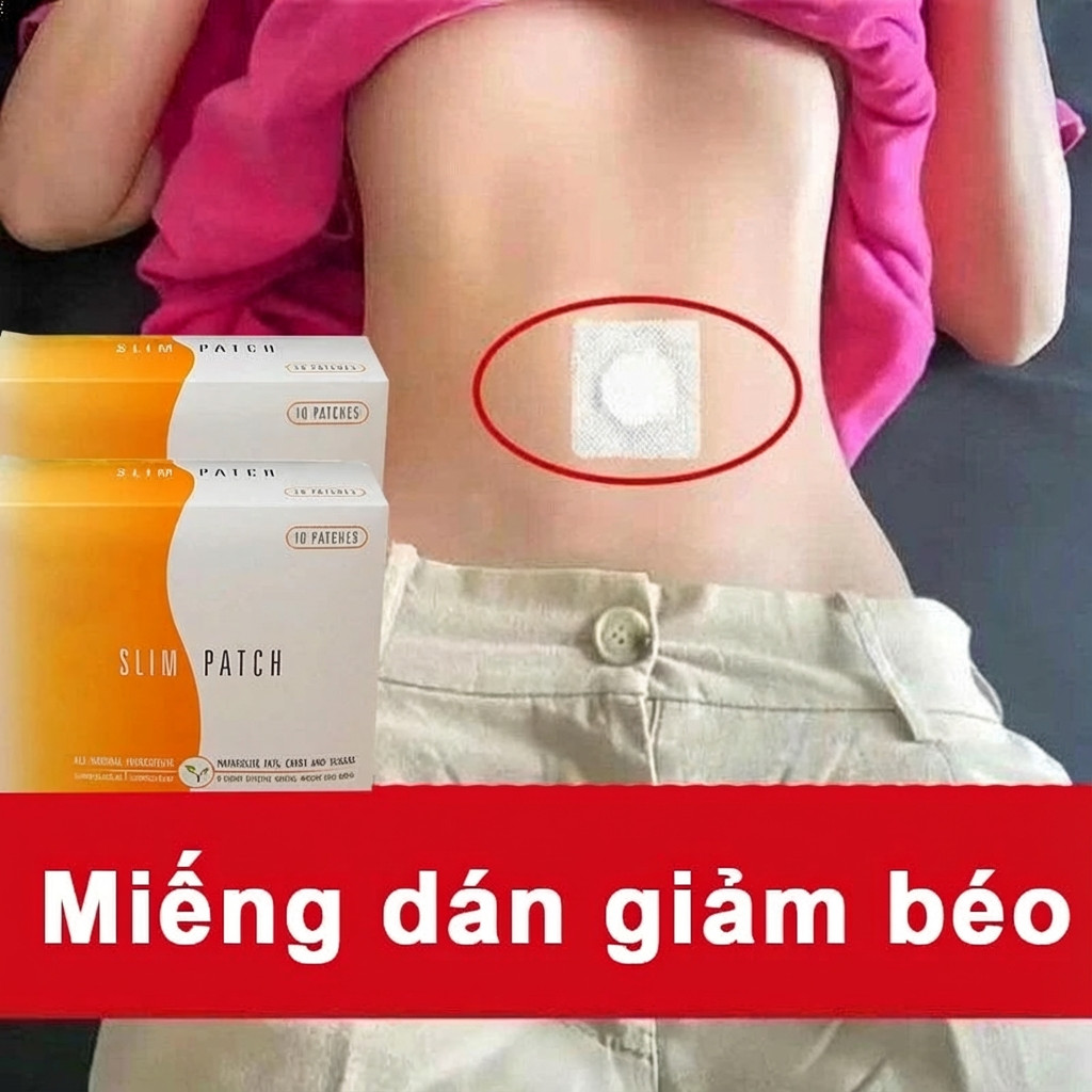 Miếng dán giảm cân hiệu quả cấp tốc detox giảm cân dán rốn miếng giảm cân giảm mỡ Giảm Mỡ Bụng,Bắp T